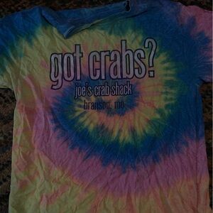 Colorful Tie-Dye Short Sleeve Tee